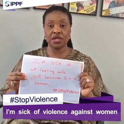 Artist and women's rights activist Yvonne Chaka Chaka