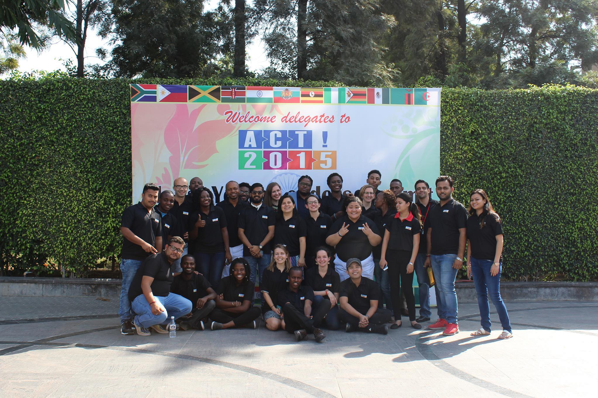 Photo of ACT!2030 young activists