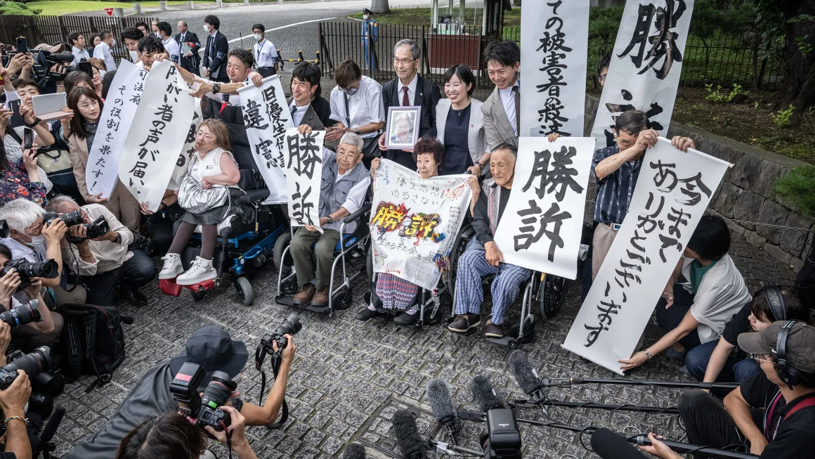 Japan’s Supreme Court, declaring practices under the now-defunct eugenics law unconstitutional
