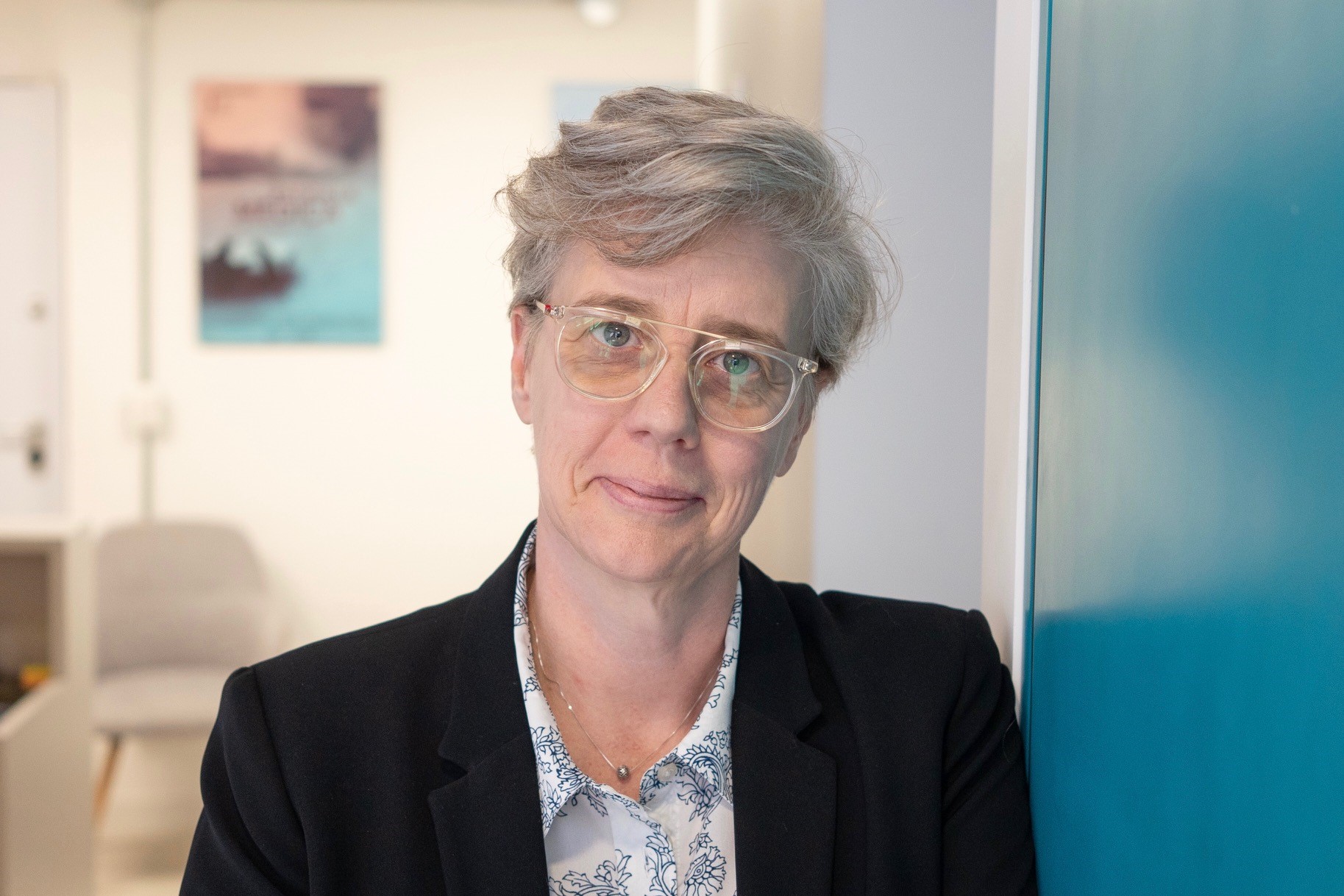 A portrait of Valerie Dourdin