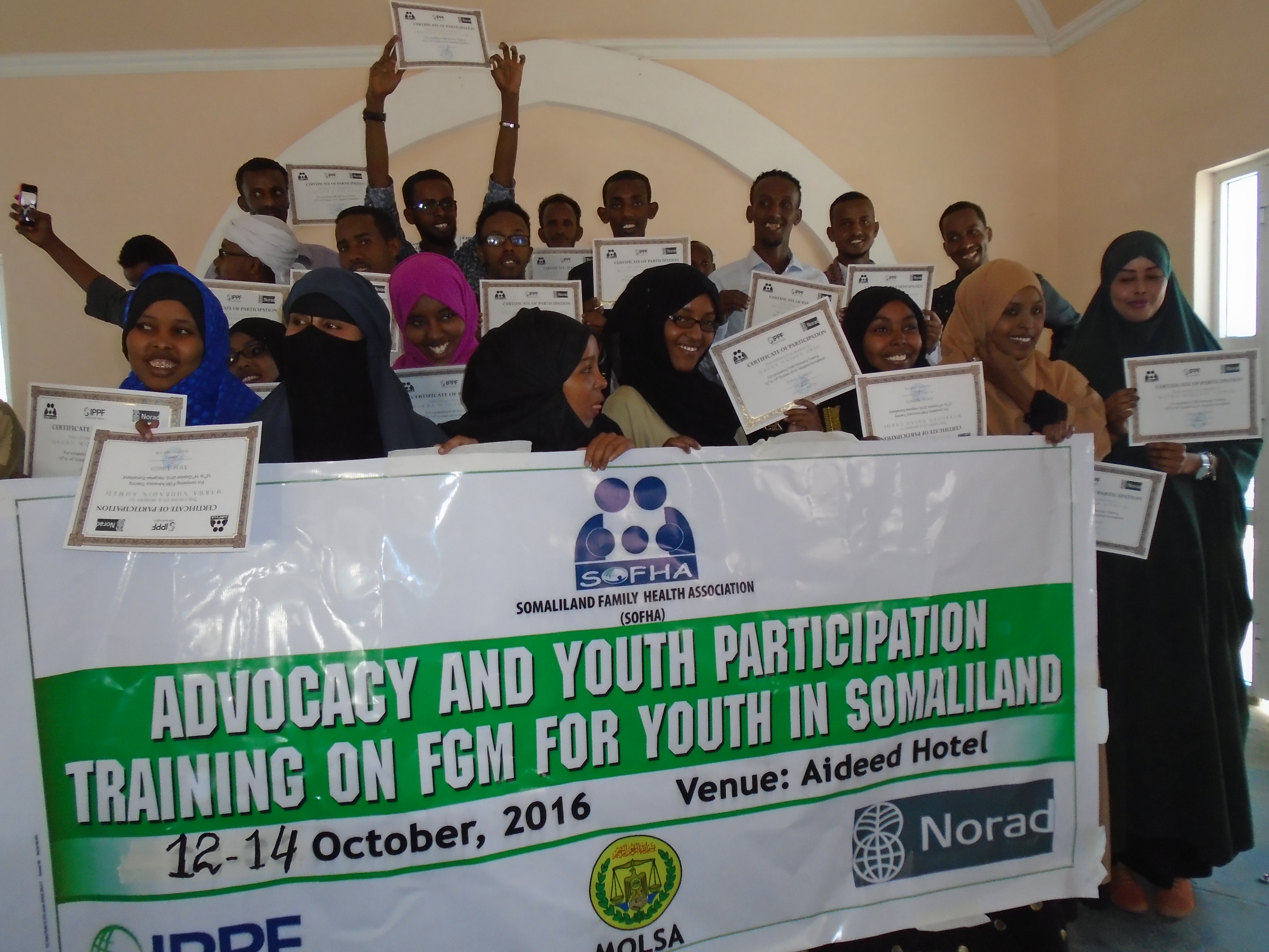 Training on FGM for Youth in Somaliland
