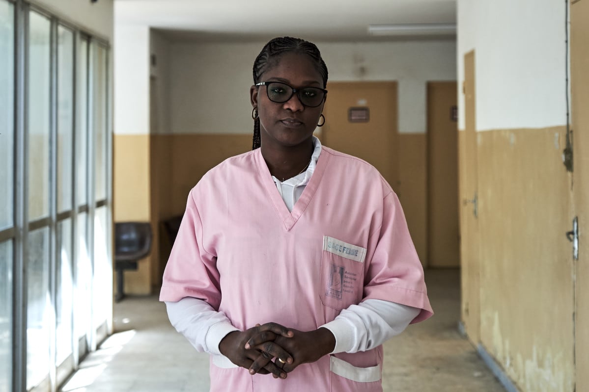 Ndeye Touré is a midwife
