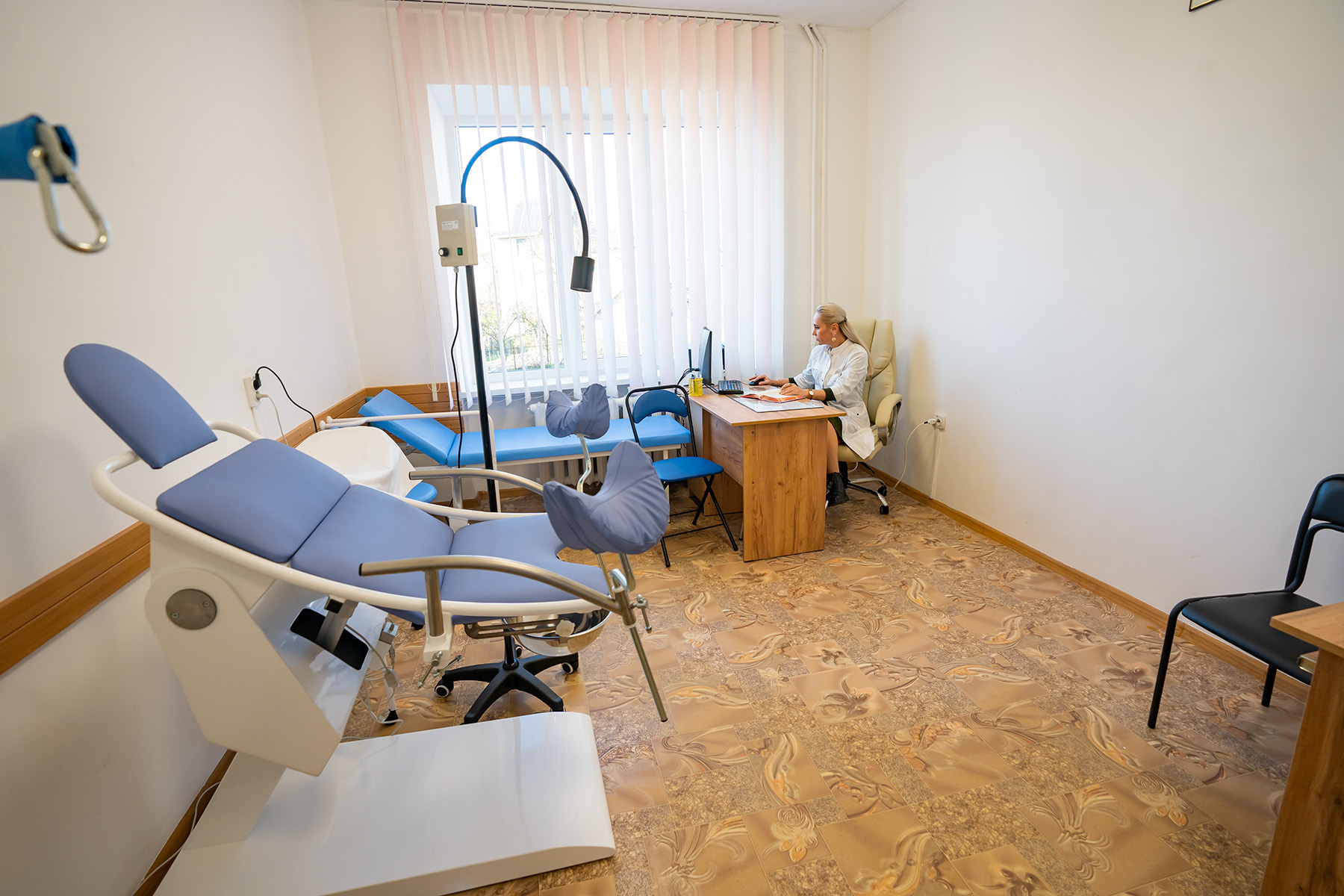 A clinic that has benefitted from support.