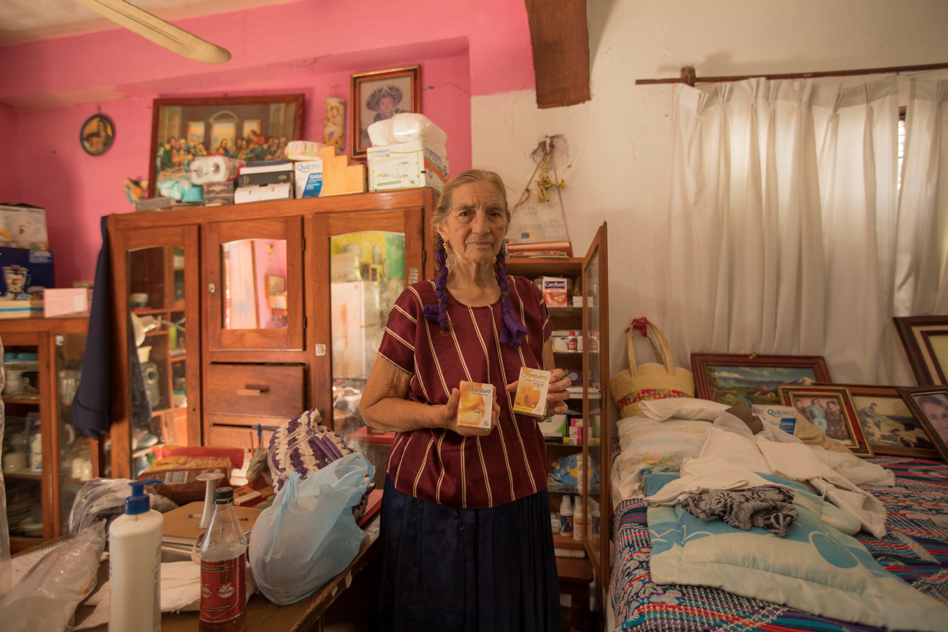 Doña Maria lost most of her home to the powerful earthquake that hit Mexico in September. But she hasn’t lost her resolve. Now, she attends to women and youth on a makeshift bed near the kitchen, including a recent emergency birth in the middle of the night. "Since the earthquake, I’ve been very sad,” says Doña Maria. “I need a place where I can take care of women, make them feel comfortable and safe—they trust me."