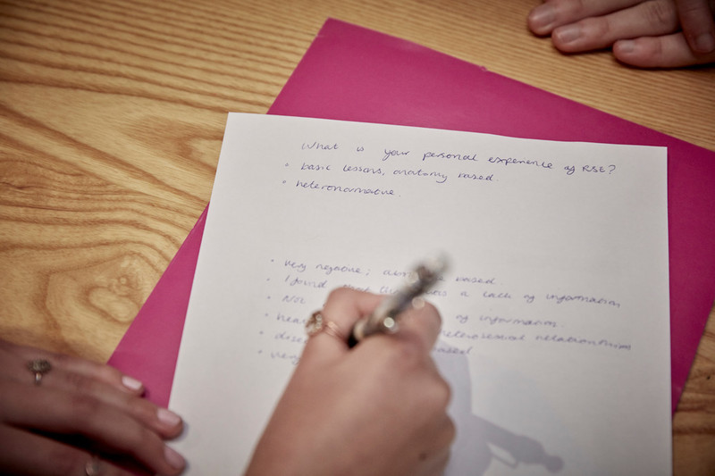 UK sexual health organizations, FPA and Brook, have been working with young people to find out what good sex education means for them; resulting in the young people's manifesto: 'what we want and need from RSE'.  