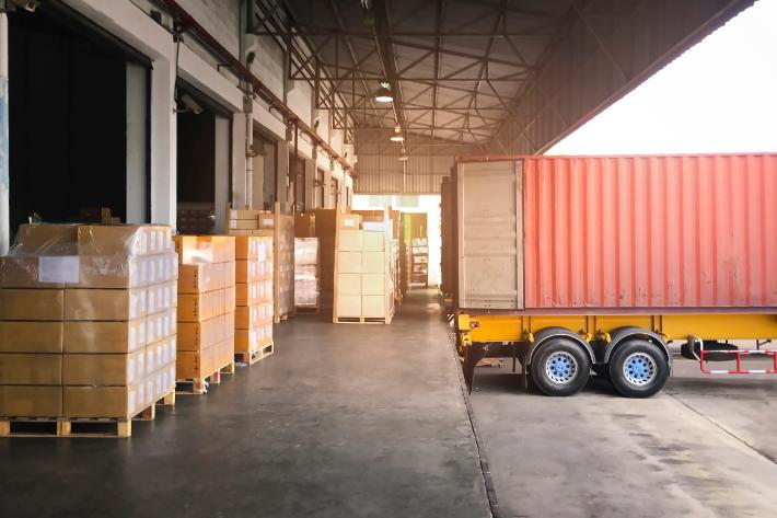 Truck loading supplies