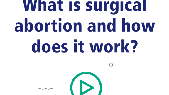 What is surgical abortion and how does it work?