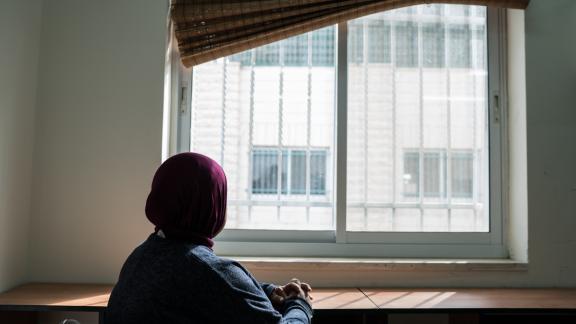 A woman who received abortion services in Palestine